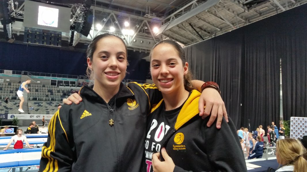 NEL TWINS COMPLETE THE GYMSPORT DOUBLE!
