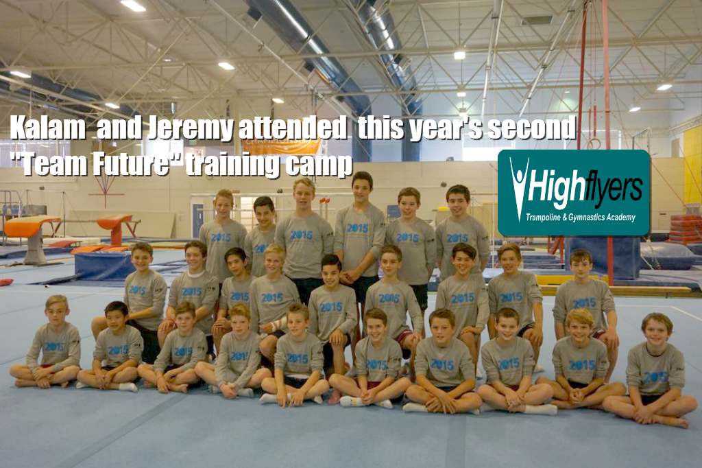 Kalam and Jeremy attended this year’s second “TEAM FUTURE” training camp