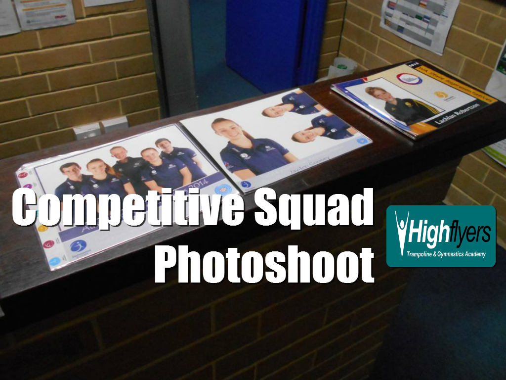 Competitive Squad Photoshoot